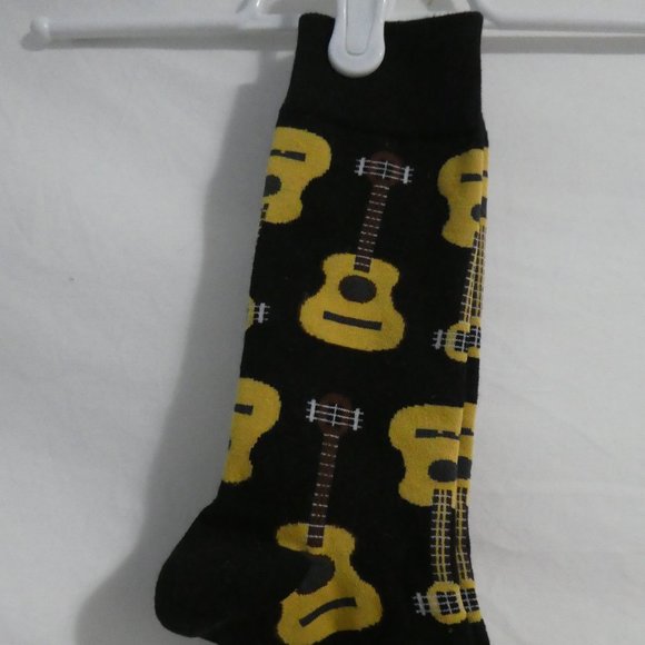 GUITAR SOCKS | Dress Socks | Novelty | Fun | Business | BNWOT - Picture 5 of 6